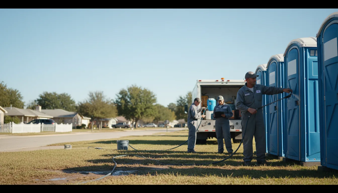 Long-Term Portable Toilet Rental in Fort Thompson, SD near me